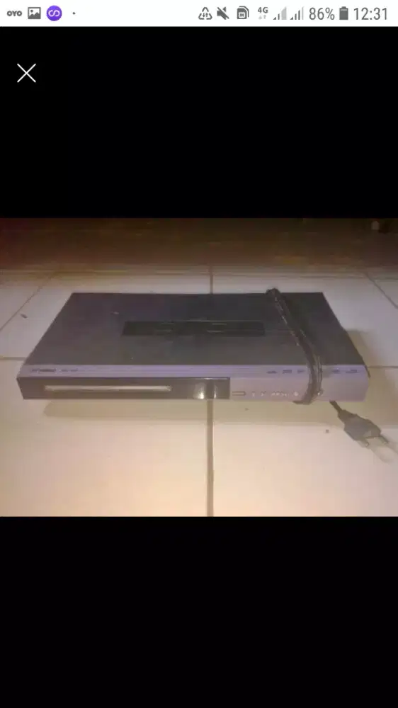 Dvd merek niko warna ungu hitam