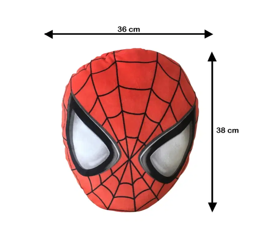 BANTAL KEPALA PUNGGUNG LUCU & LEMBUT SPIDERMAN | PREMIUM SNI GROSIRAN