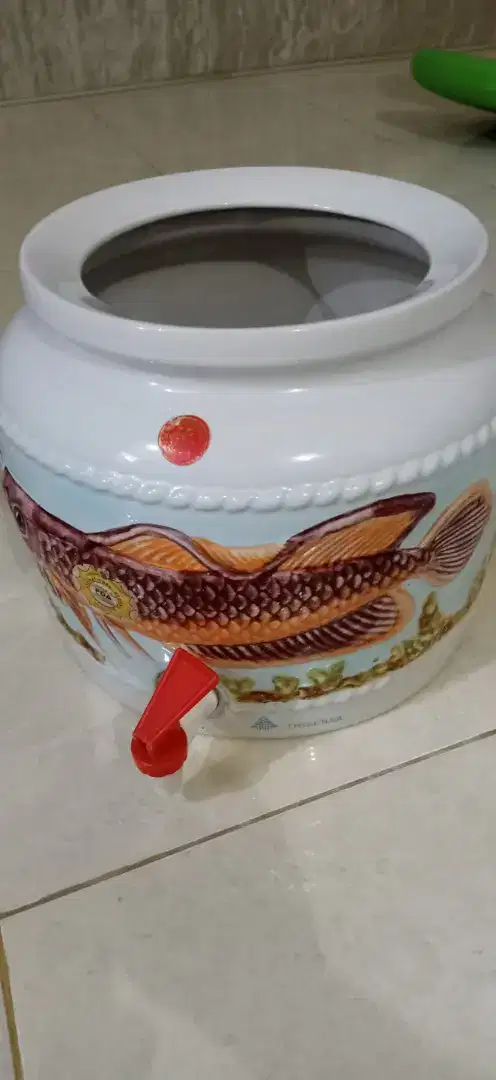 Guci keramik tempat air galon 95rb saja murah