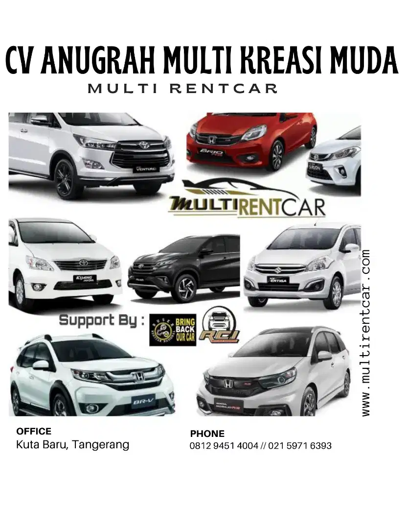 Rental Mobil KotaTangerang Lepas Kunci Murah 24Jam