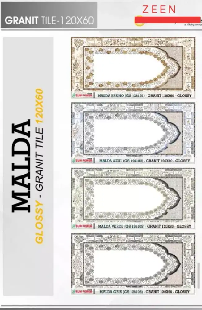 GRANIT 60X120 MOTIF SAJADAH KW1 SUN POWER