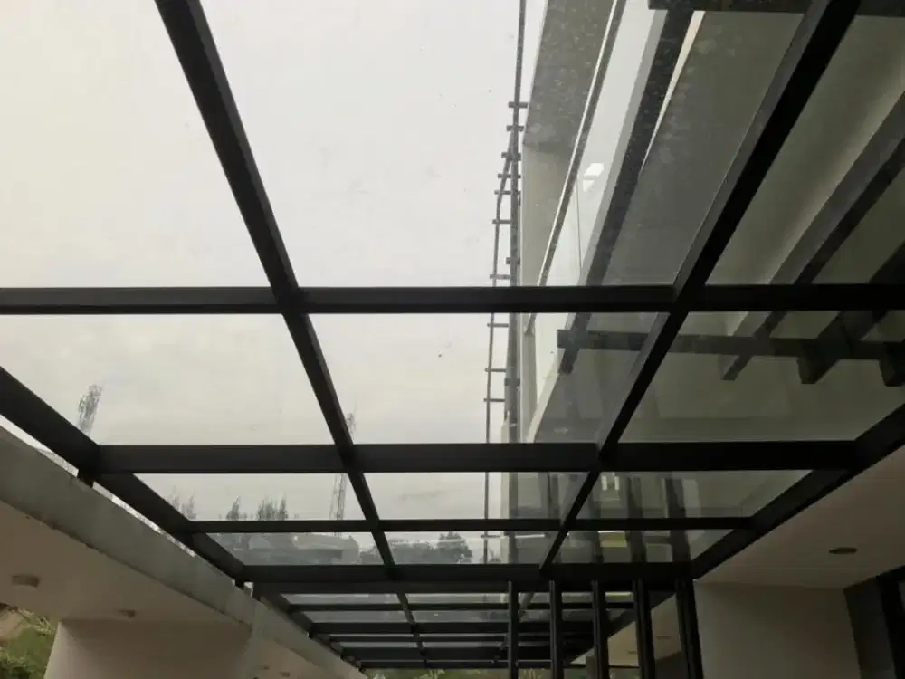 Kanopi Alderon,solarflat,twinlite,spandek,bjringan,stainles steel,dll