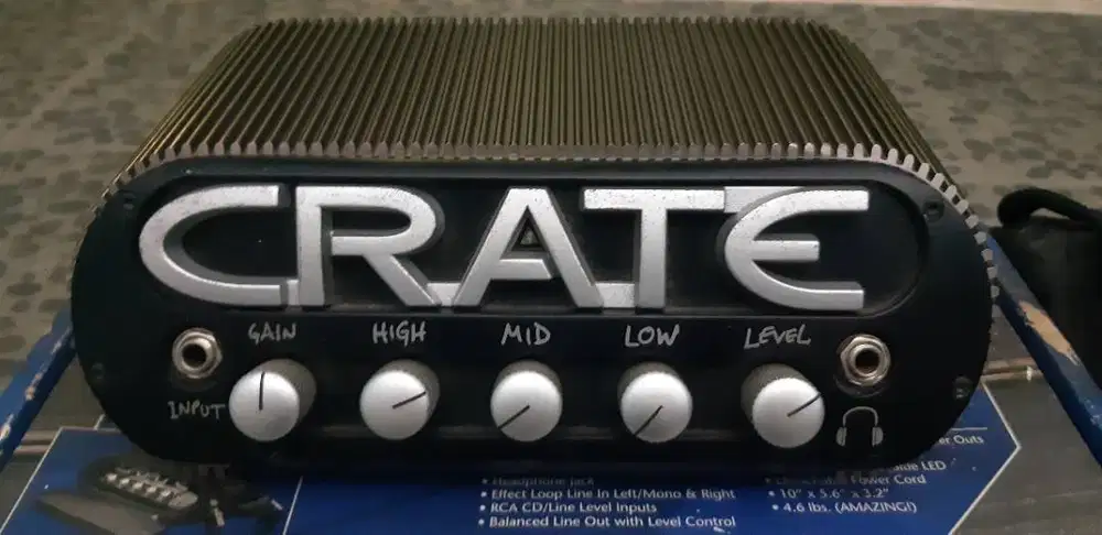 Crate Power Block 150 Watt STEREO Guitar Amp Amplifier Powerblock Port