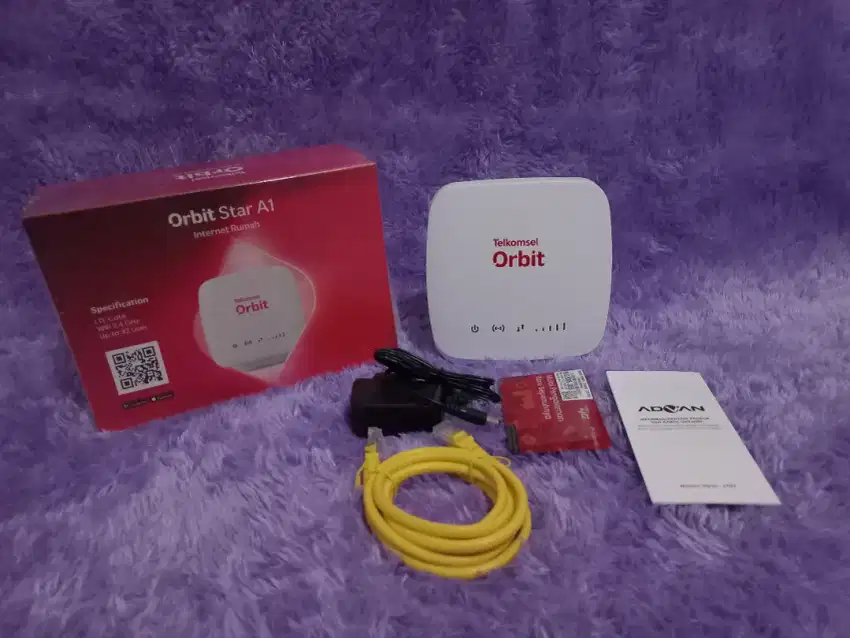 Modem orbit star A1 home router Advan free kuota Telkomsel