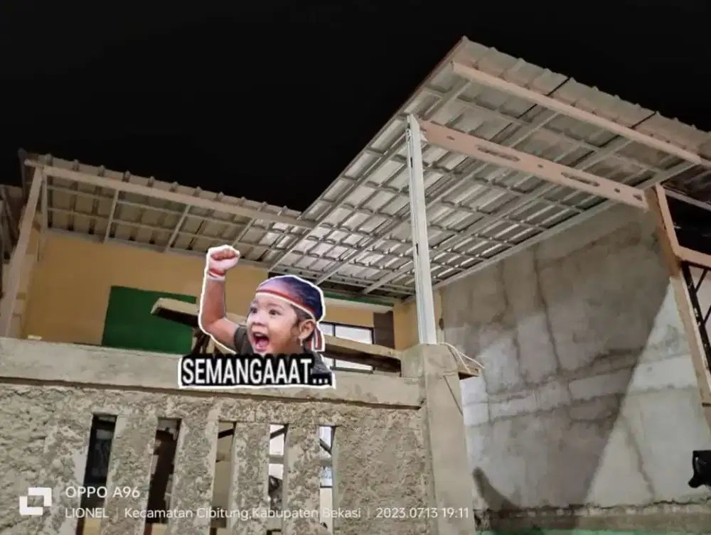 Kanopi baja ringan variasi Bekasi kota