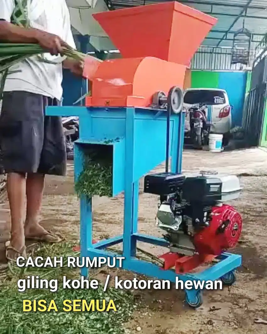 MESIN CACAH RUMPUT DAN GILING KOHE MURAH