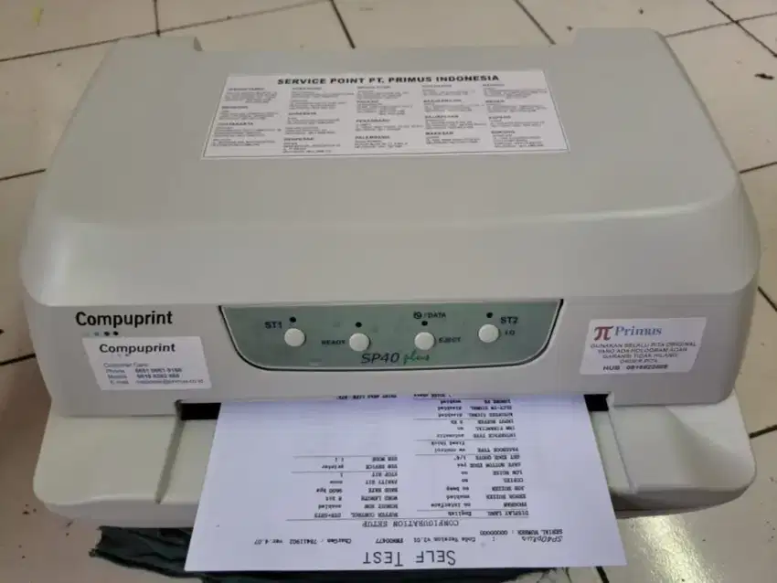 Printer passbook compuprint Sp40 Bergaransi