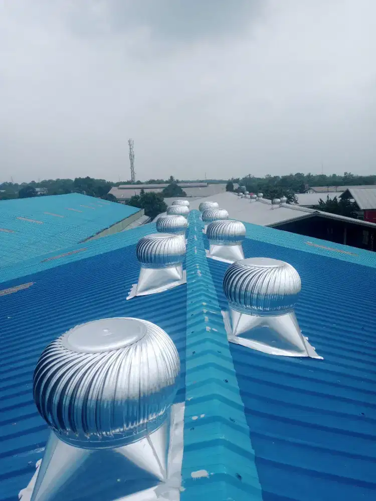 Turbin ventilator almunium