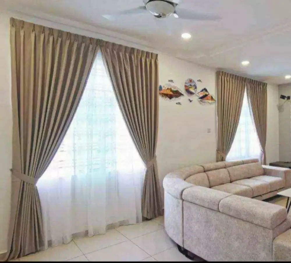 Jual gorden Dan wallpaper dinding