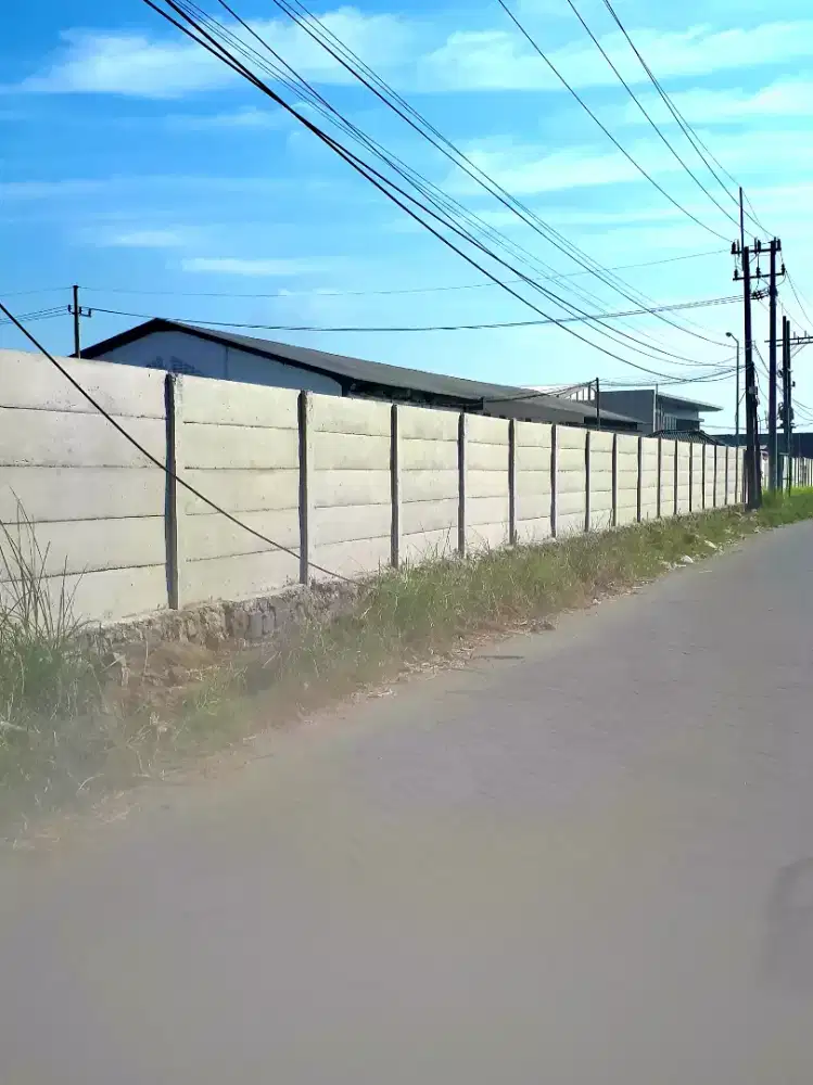 Pagar beton precast ' harga murah  langsung pabrik '