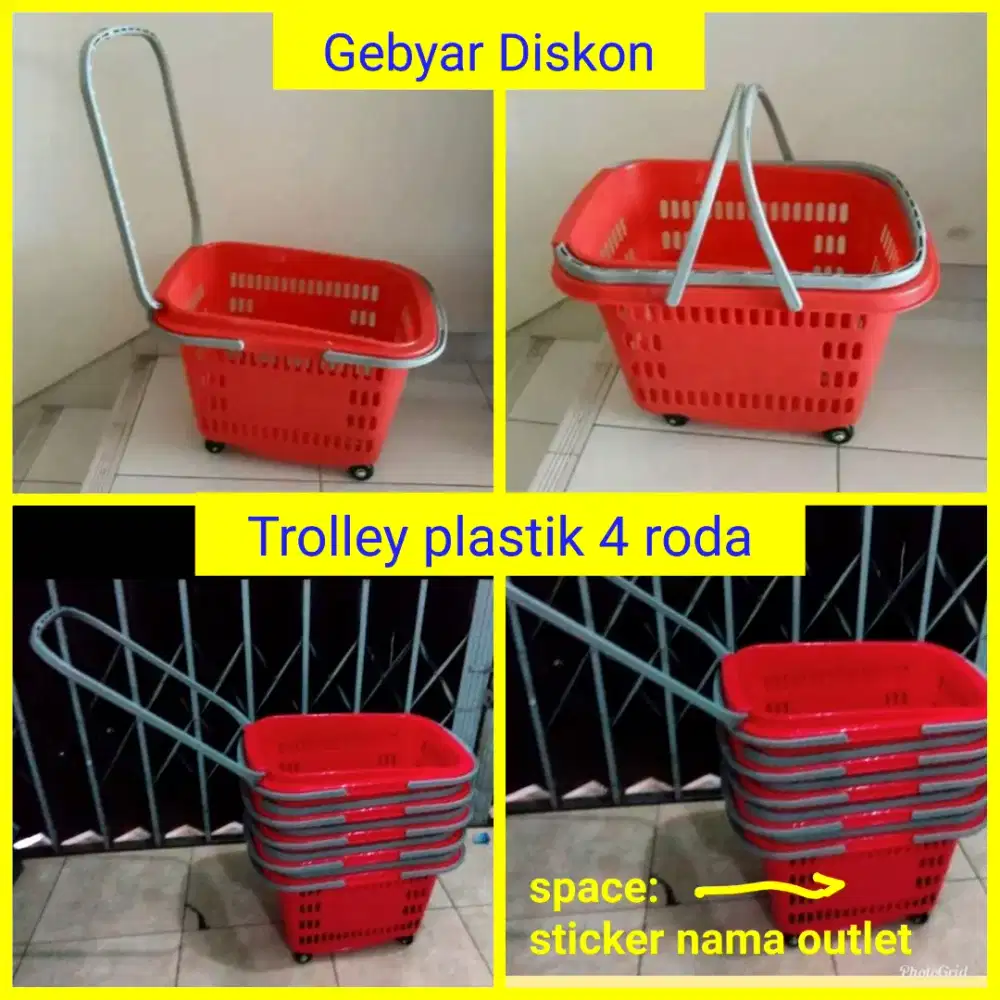 Trolley Aneka Macam, Murah-Indorak Display