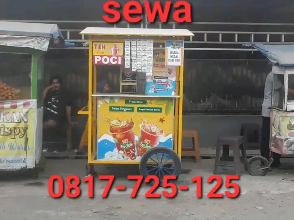 Usaha Kerjasama Roda Booth Container Gerobak Jual Beli Sewa Perlengkapan Usaha