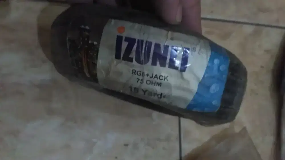 kabel antena 15 yard 2pcs + 18m 2pcs