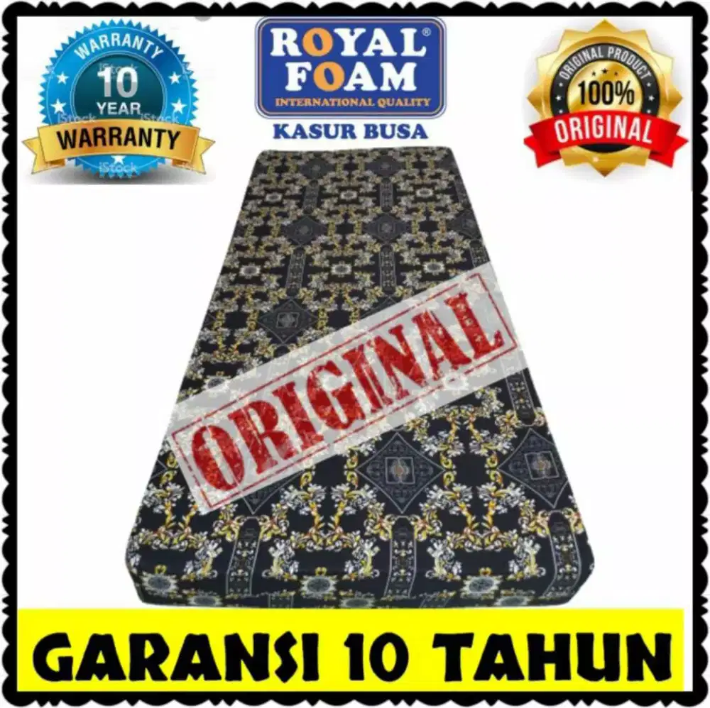 Kasur Royal supertebal garansi 10th- tebal15cm DENSITY 18 - KASUR KOS