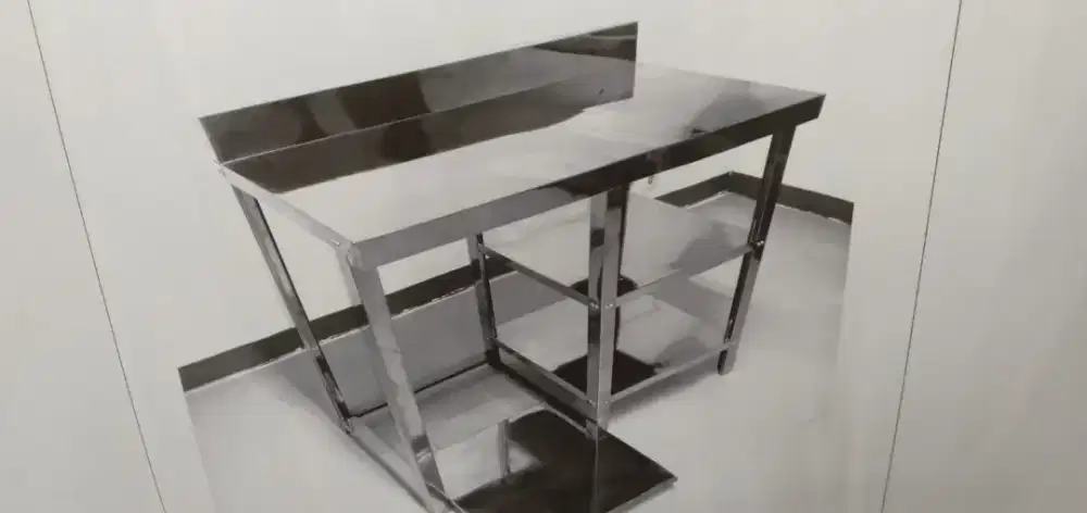 Meja Dapur / Kompor / Meja Stainless MT05 METALCO Lpg 5 Kg Masuk