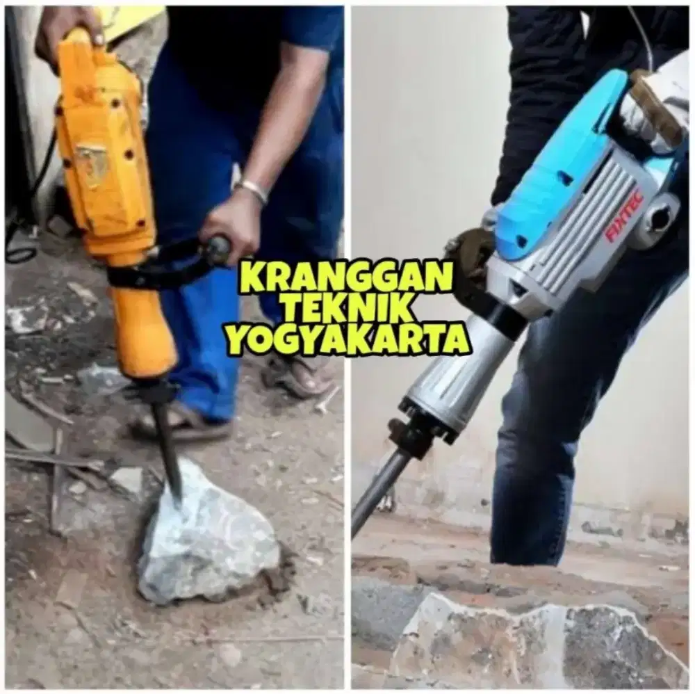 (KRANGGAN TEKNIK)bor jack hammer demolition drill utk bobok beton