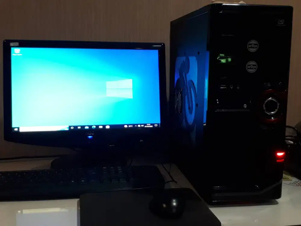 PC erSys Micro ATX BioStar N68S AMD Athlon II X3-450 3.2GHz