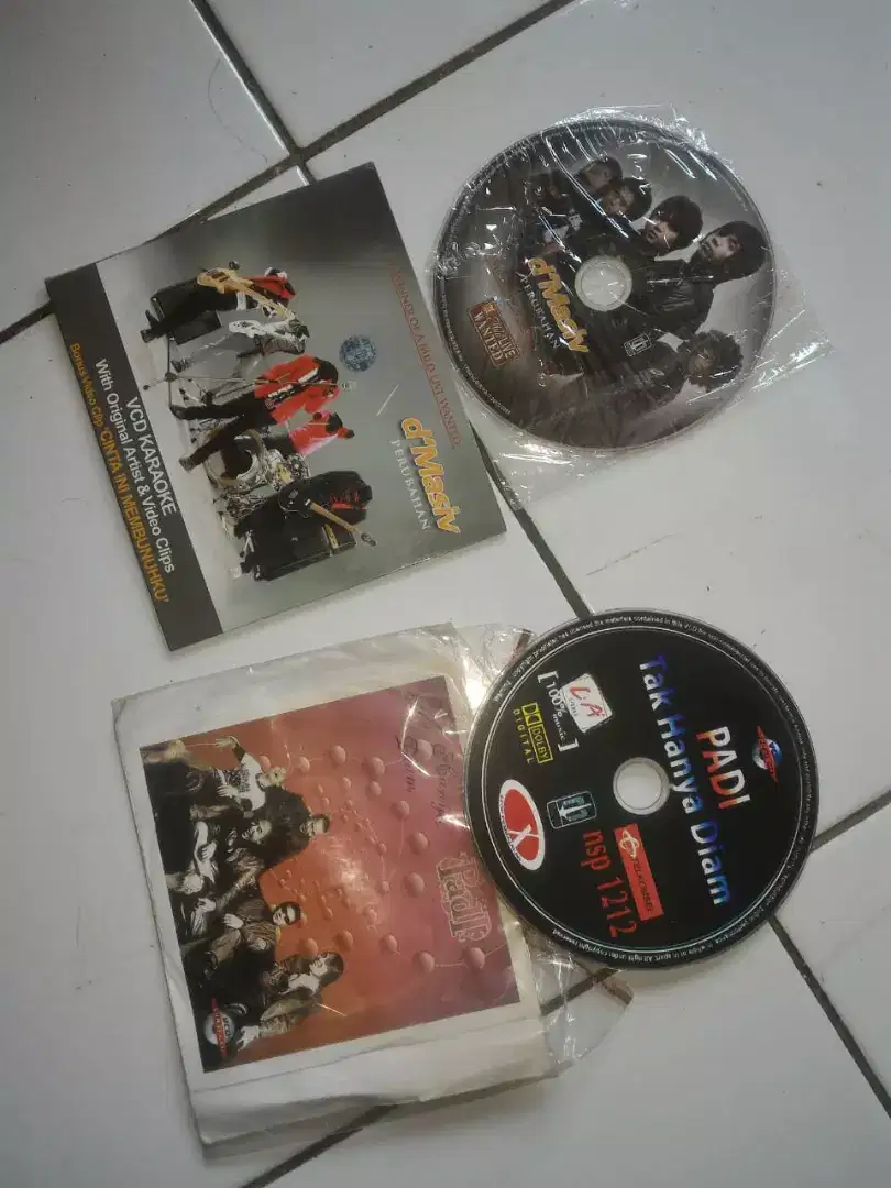 Vcd lagu original d,masiv dan padi