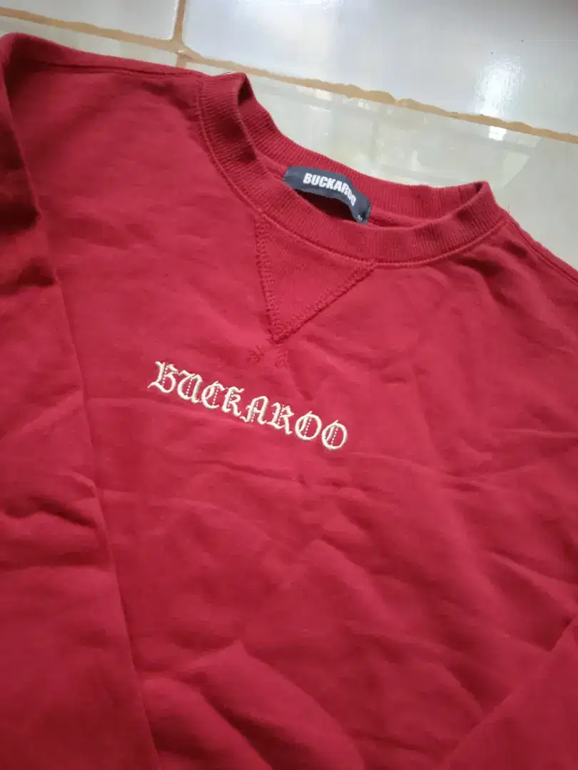 Crewneck Buckaroo second likenew full tag size m/l