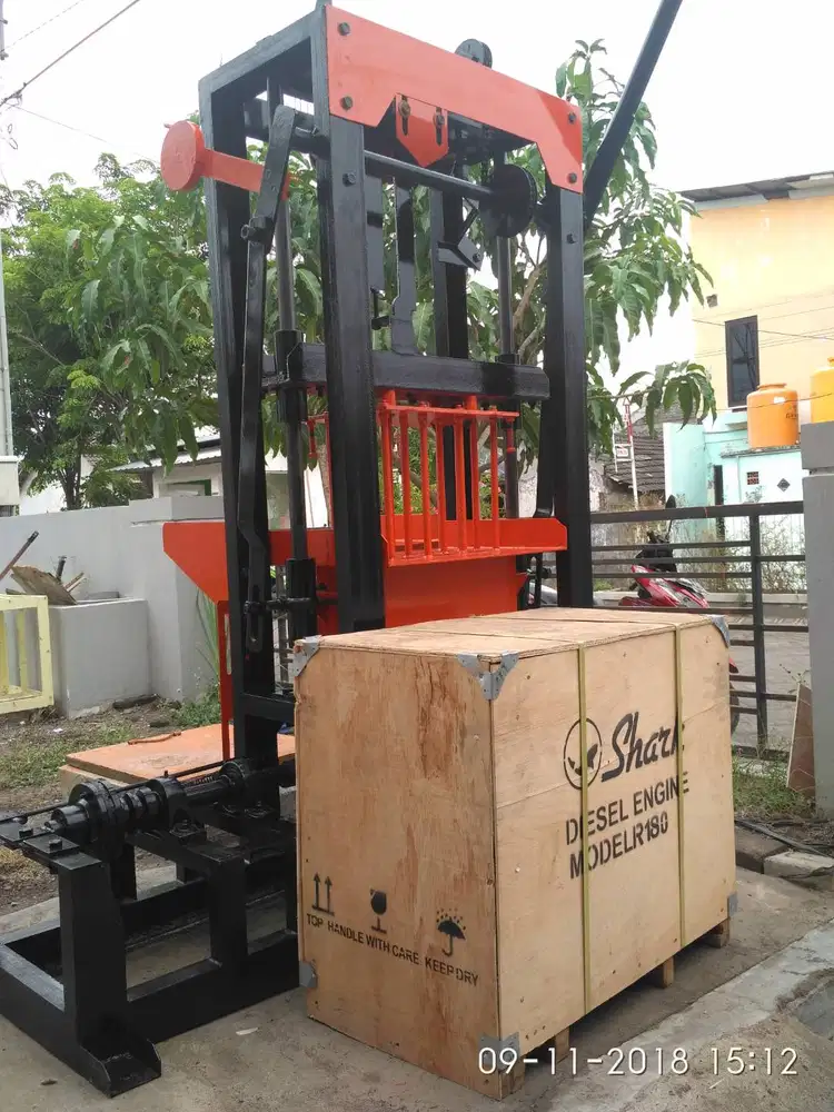 Mesin Press Batako Vibra