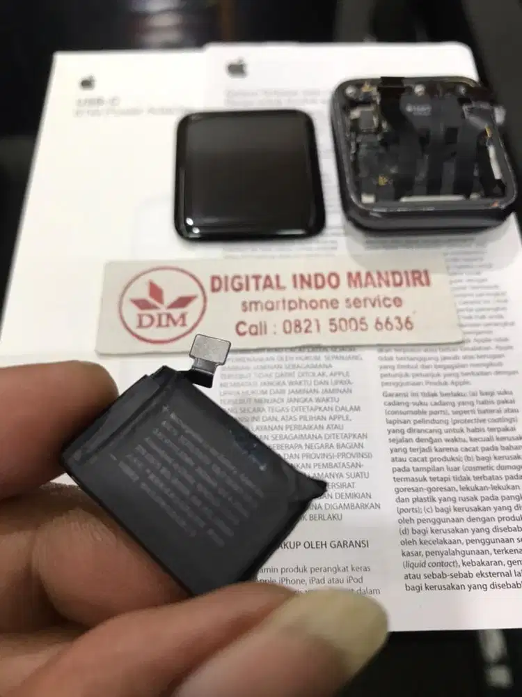 Baterai Apple Watch Series 3 42mm