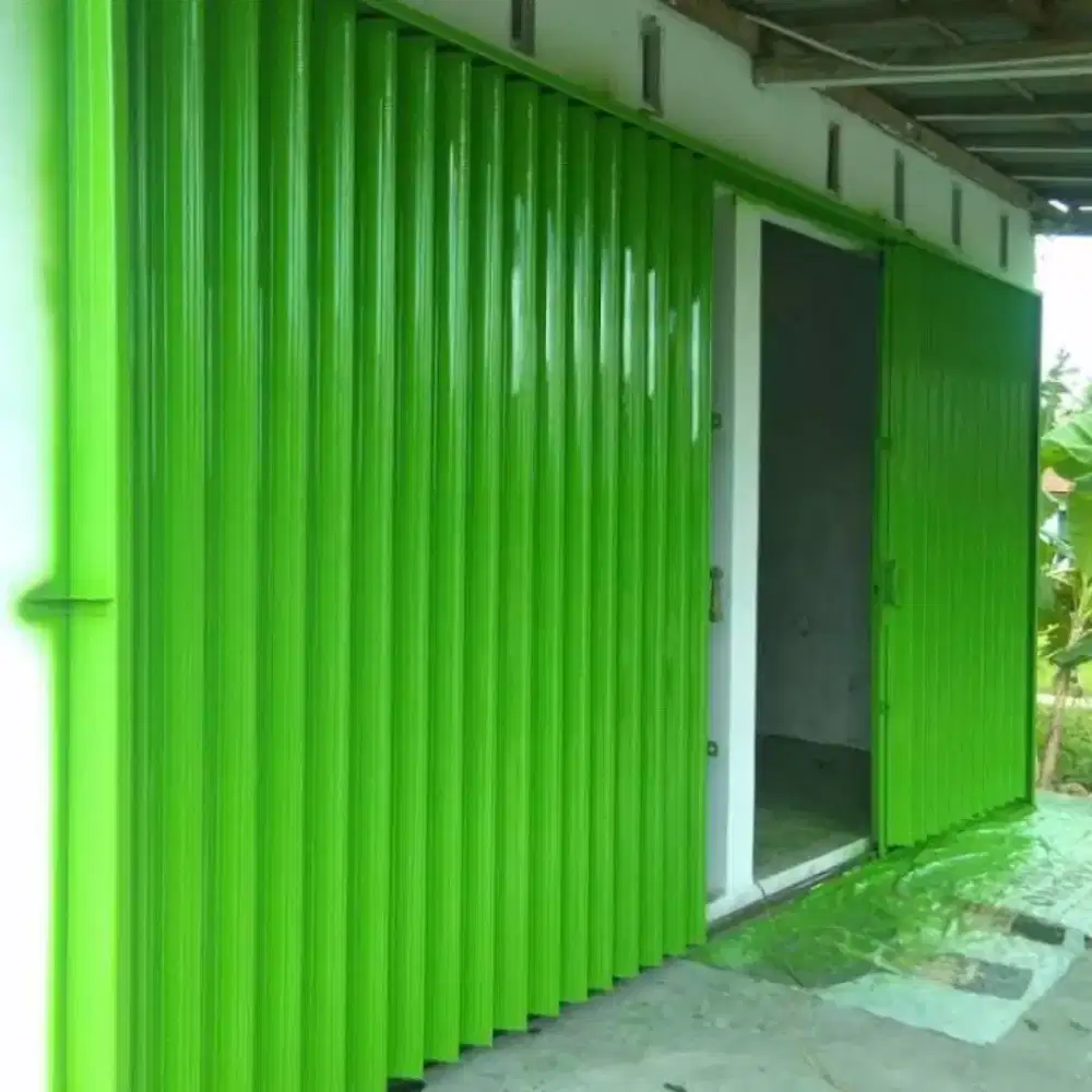 Jasa pemasangan folding gate baru dan service murah sejabodetabek