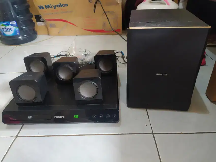 Home theatre 5.1 philips htd3510 dvd