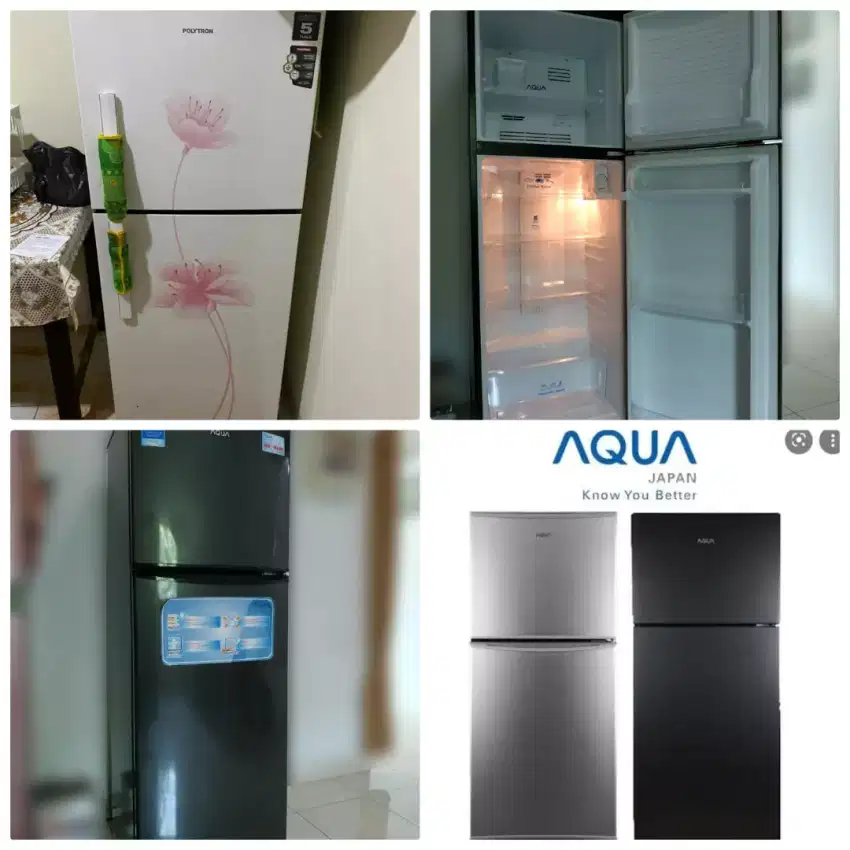 Tawarkan Kulkas, Freezer, showcase pendingin Bekas anda kami siap beli