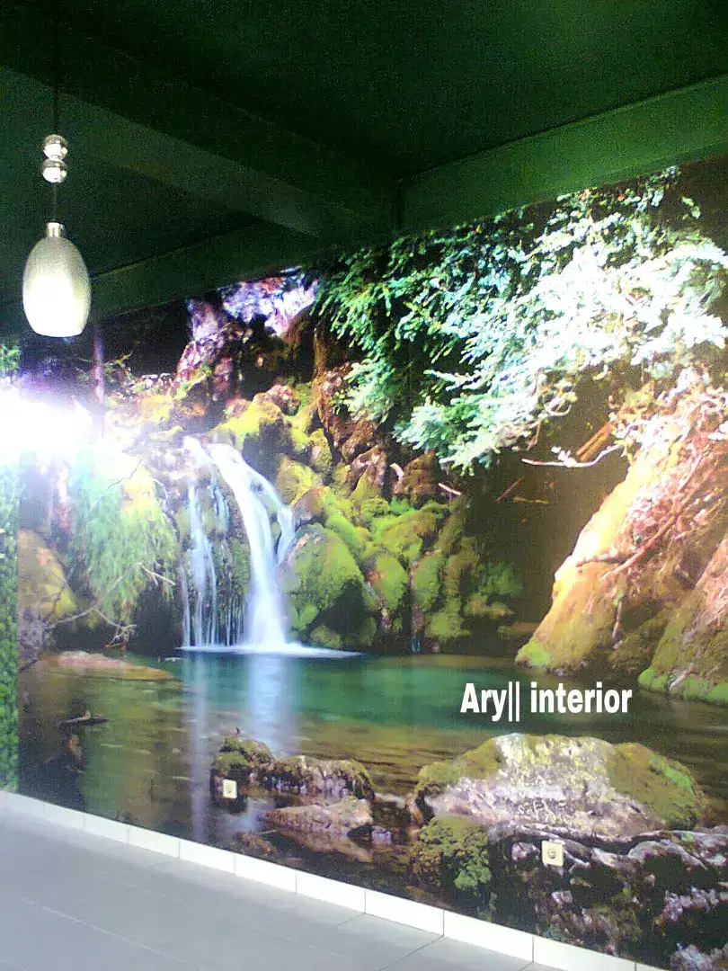 Spesialis pasang Wallpaper Custom Printing