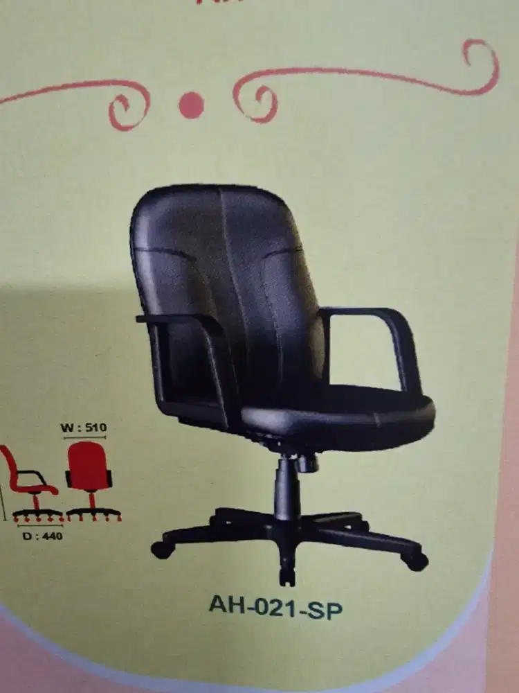 Kursi kantor type Ah 021 Sp