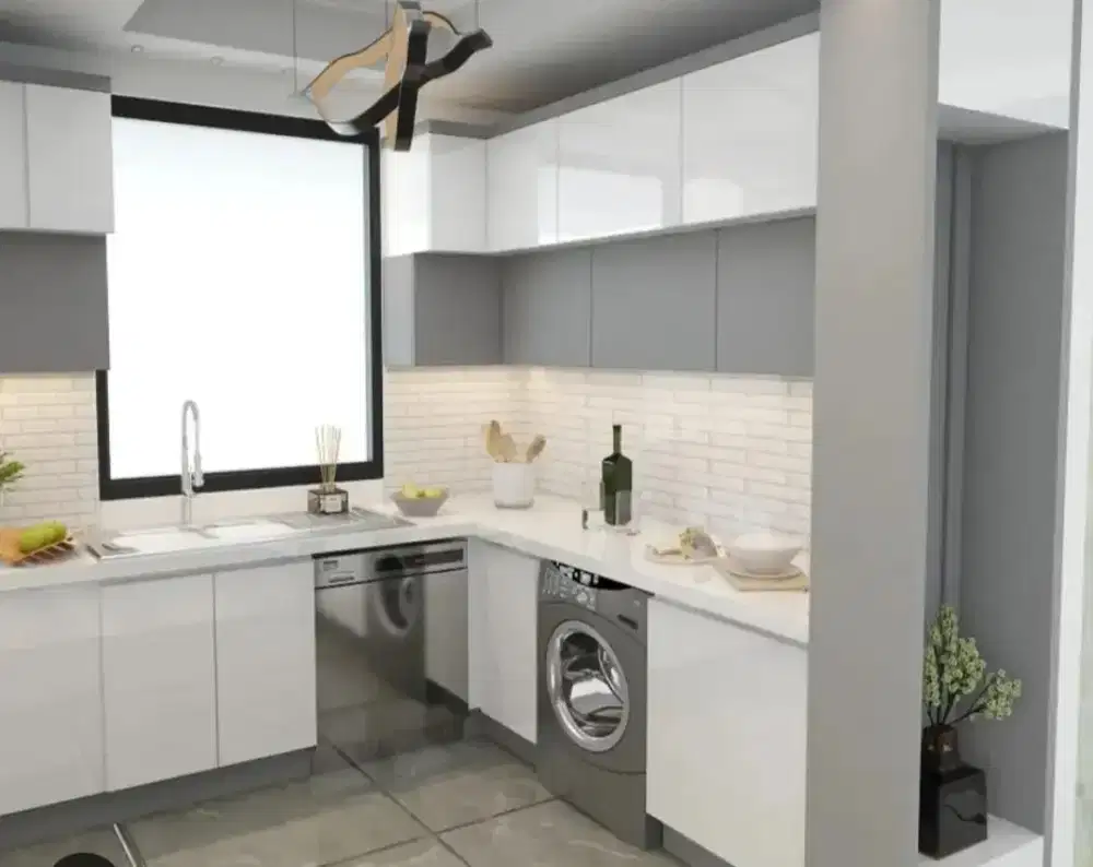 PROMO TERMURAH!! - KITCHEN SET, KAMAR SET, BACKDROP TV, LEMARI CUSTOM