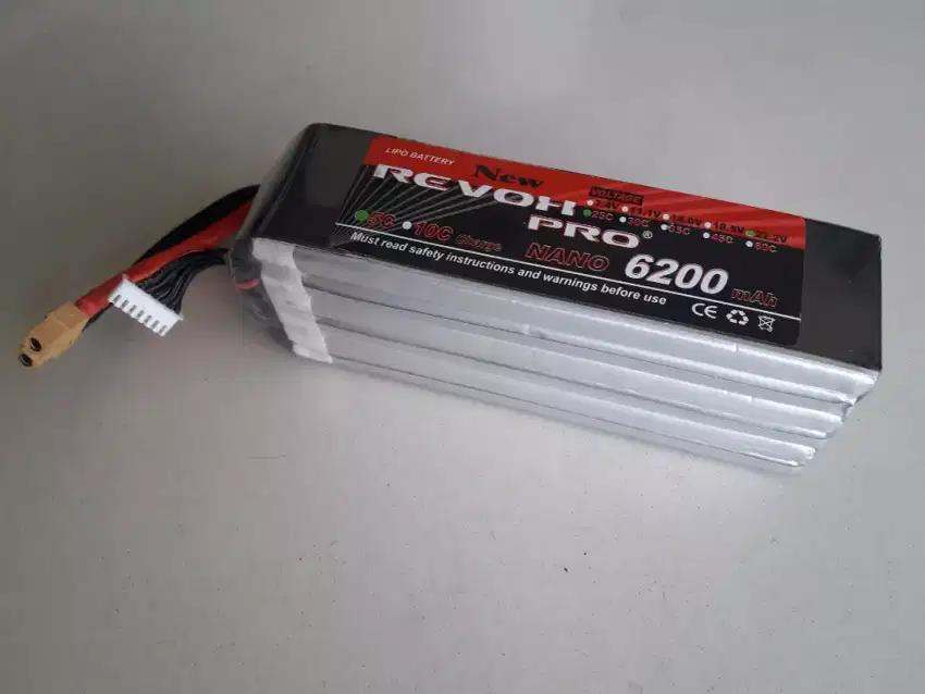 Lipo Battery 6S Revox Pro 6200 mAh 22,2 Volt 25 C