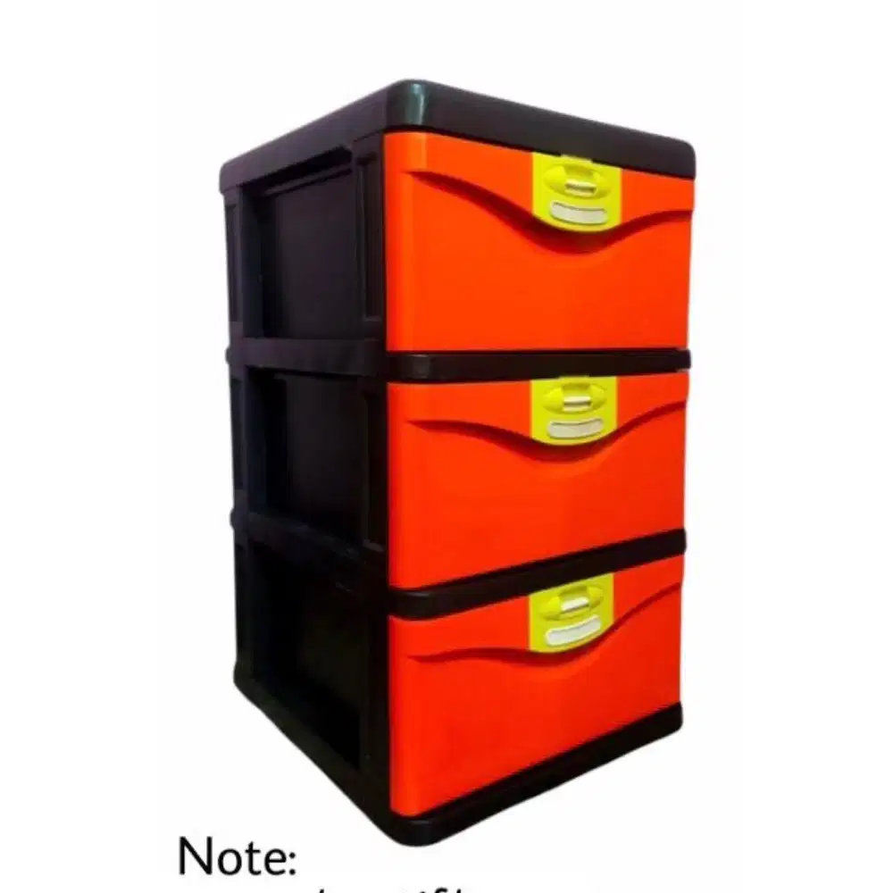 NEW LEMARI PLASTIK NAPOLLY 3 SUSUN