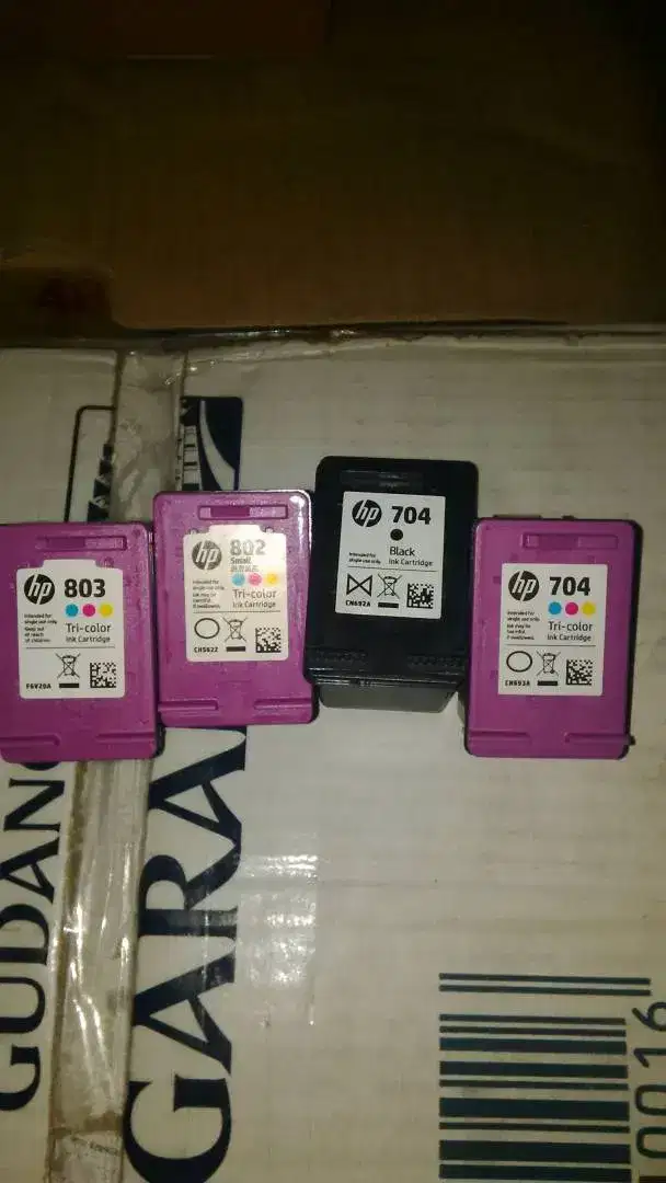 Di cari cartrige hp 704 bekas