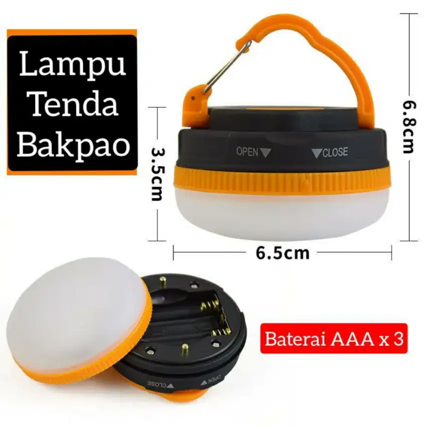 LAMPU EMERGENCY TENDA/CAMPING/BAKPAO/LENTERA