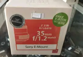 Lensa Fix Kamera Sony 35 mm F/1.2 Mark II Artisans