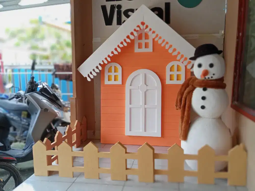 Job 3D Styrofoam Art