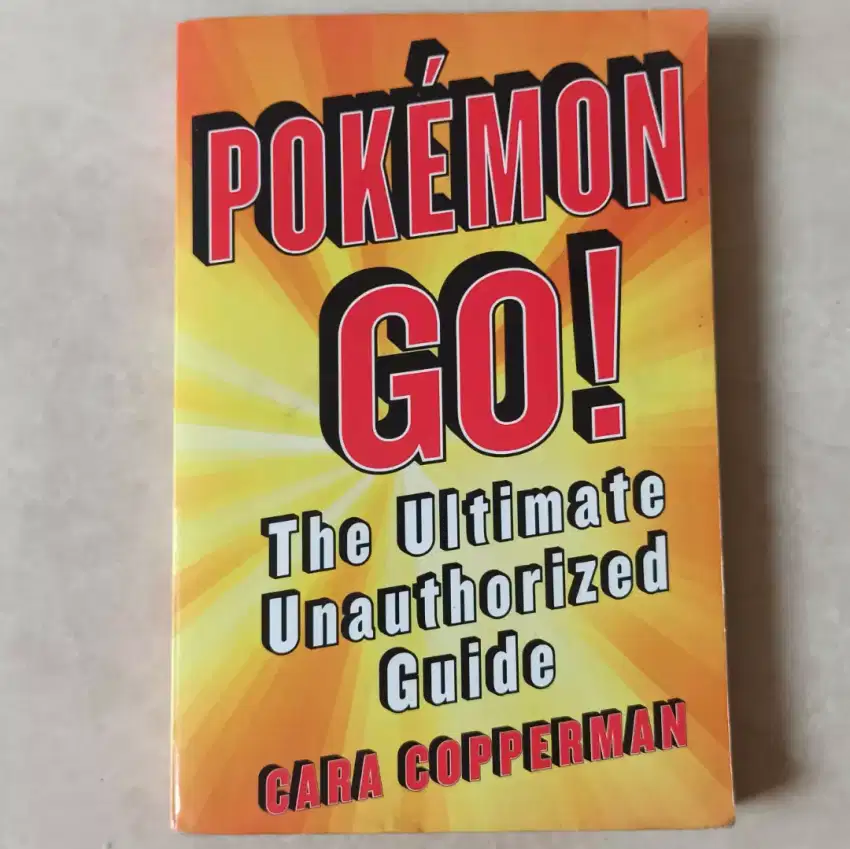 Pokemon Go! The Ultimate Unauthorized Guide Original English Import