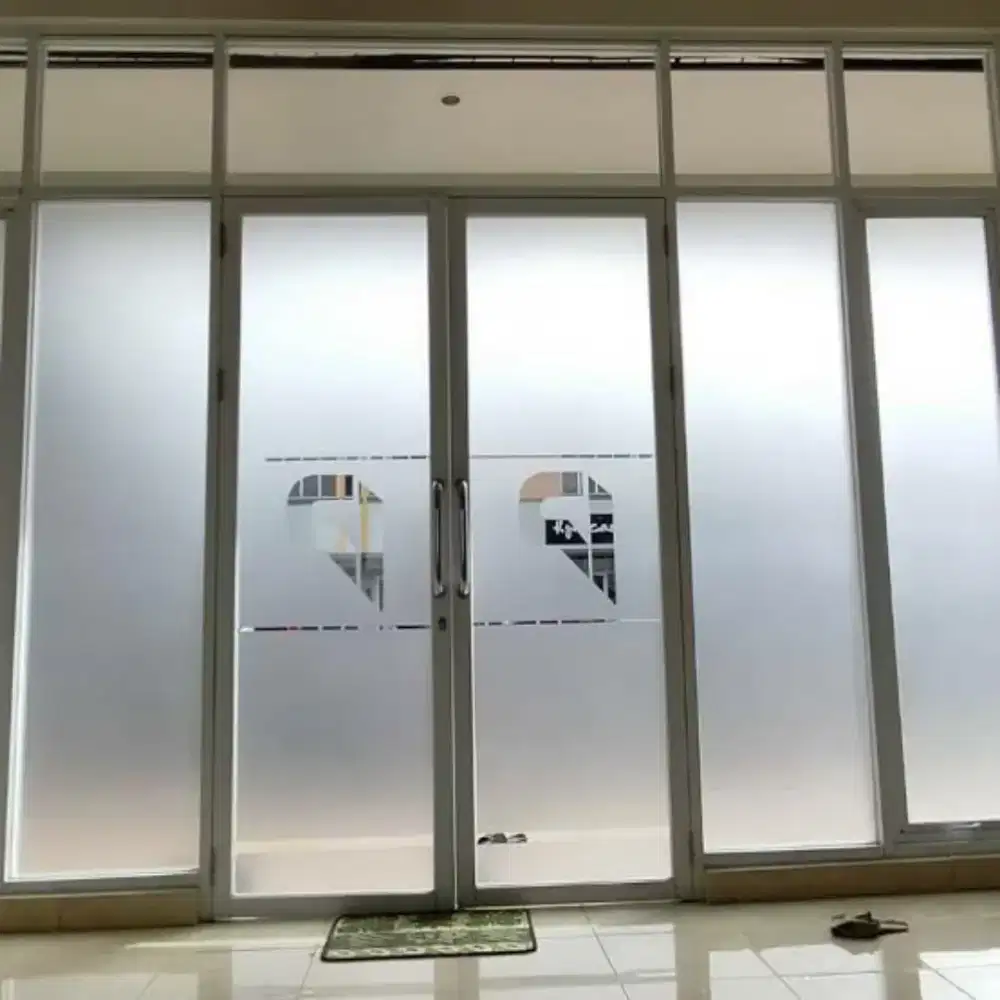 Suka dg tekstur kacaburam pasang stikerkaca sanblas aja kaca film juga