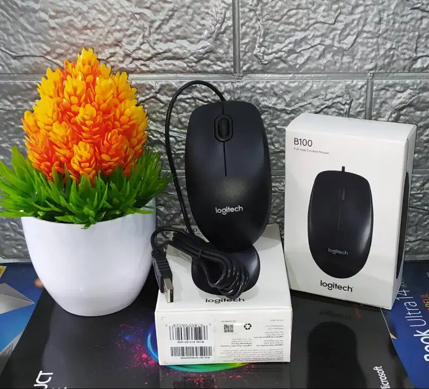 Mouse USB Logitech B100