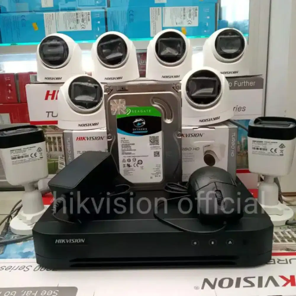 Kami menyediakan jasa pemasangan paket kamera CCTV hilook HIKVISION