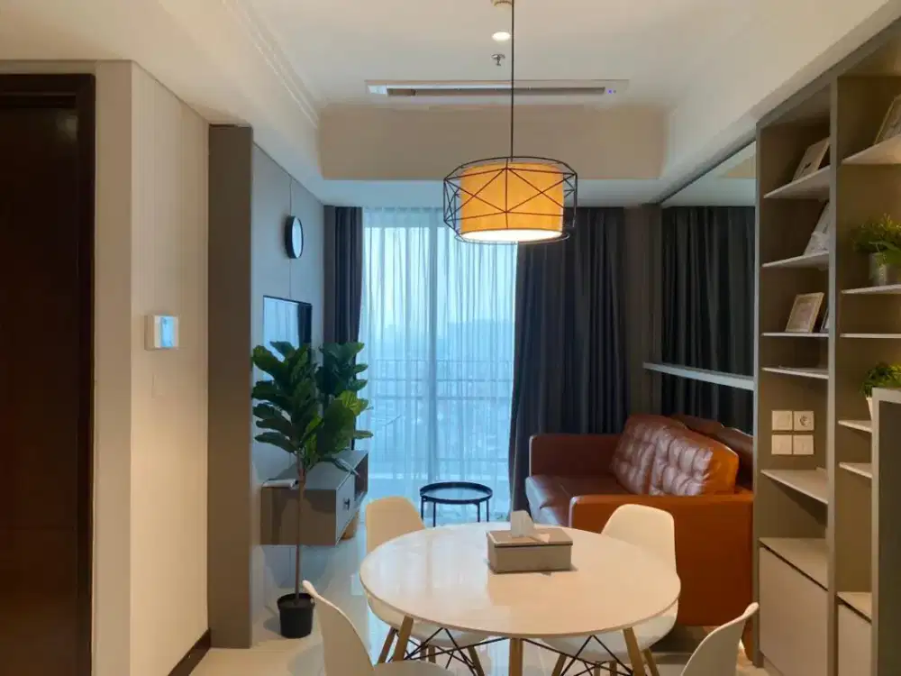 Disewakan Cepat Apartemen Casagrande 2 Bedroom Tower Baru New Interior