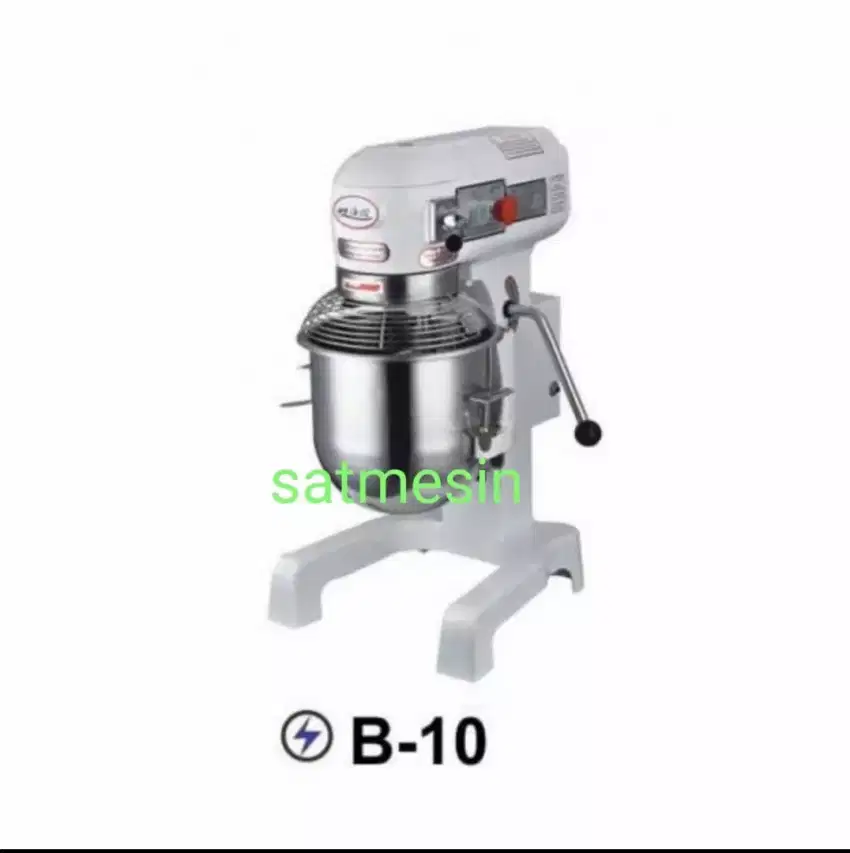 Mixer planetary B-10 / pengaduk adonan kue, roti dll getra 10 liter