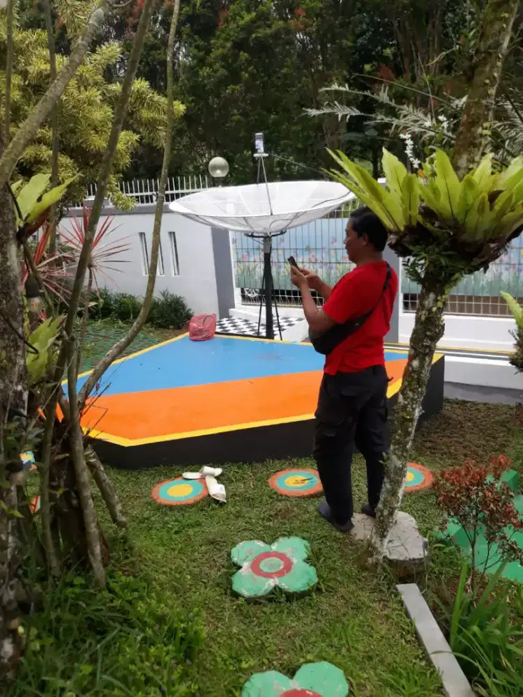 Setting Parabola Bojongsari Depok