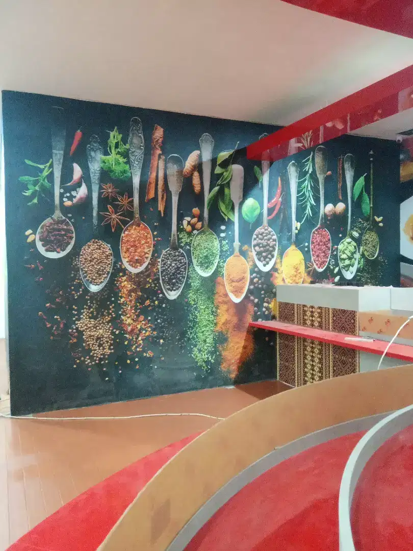 Menerima jasa pasang wallpaper costeum 3D