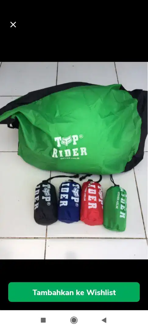 Tas sarung helm helmet tas helm helmet Water proof buat gojek grab dll