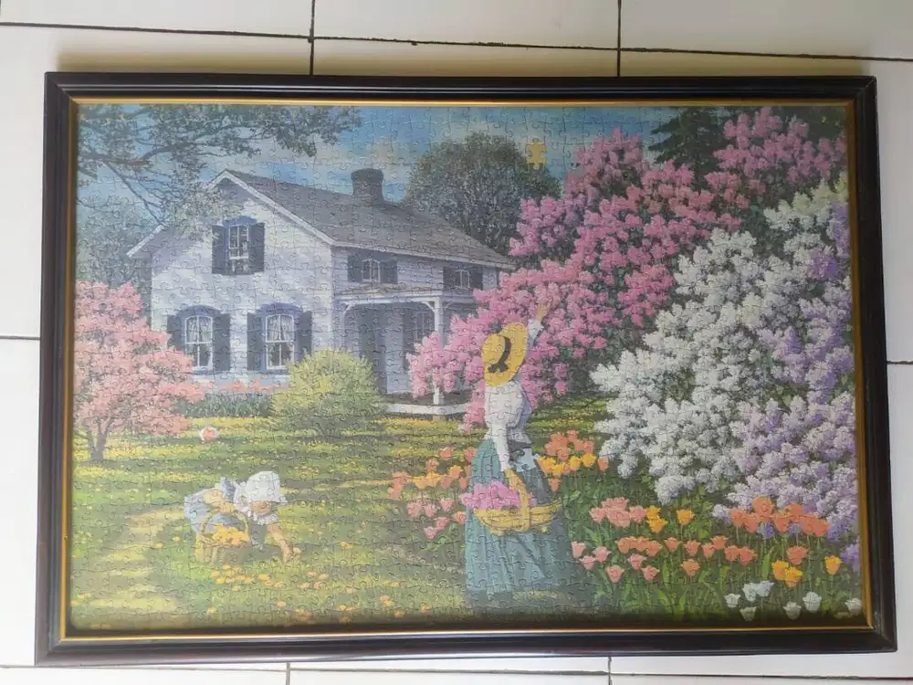 hiasan dinding dr puzzle