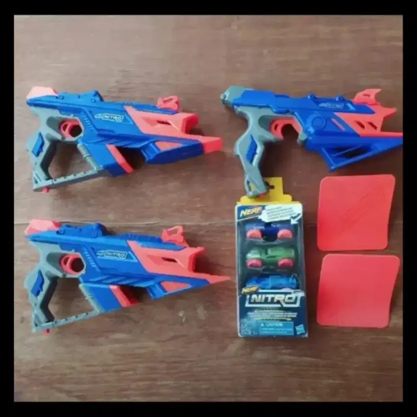 Nerf nitro car foam