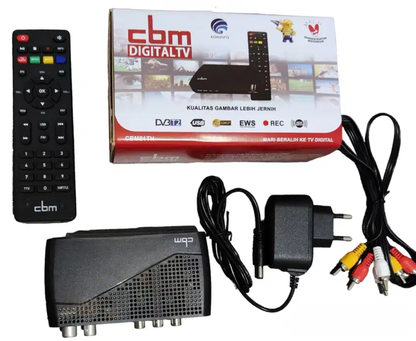 PALING MURAH! Set Top Box (STB) CBM 81TH Sudah Ada Port HDMI