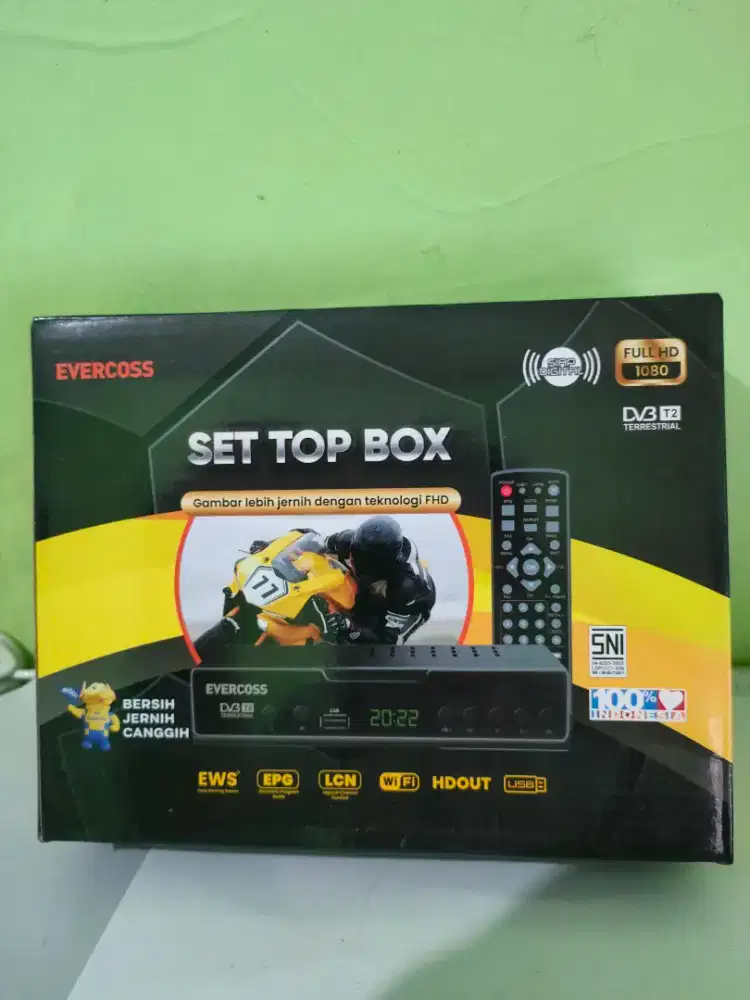 Set top box stb Evercoss tv digital